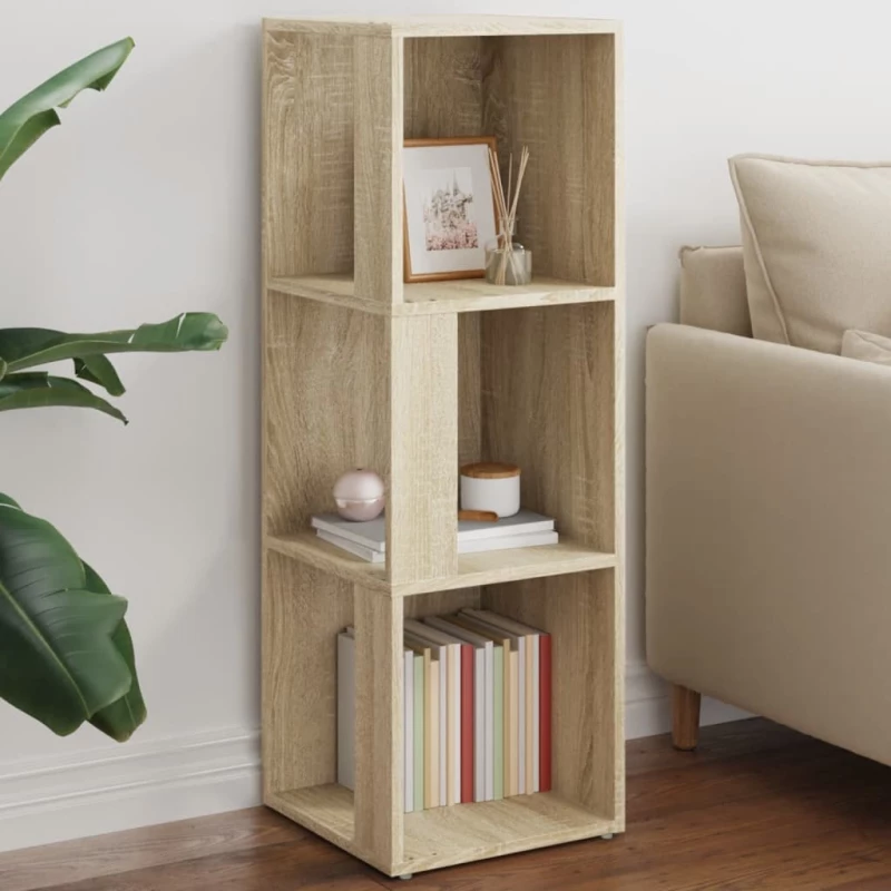 Ντουλάπι Γωνιακό Sonoma Δρυς 33 x 33 x 100 εκ. από Επεξ. Ξύλο Sonoma Δρυς 809029