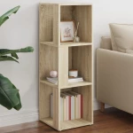 Ντουλάπι Γωνιακό Sonoma Δρυς 33 x 33 x 100 εκ. από Επεξ. Ξύλο Sonoma Δρυς 809029