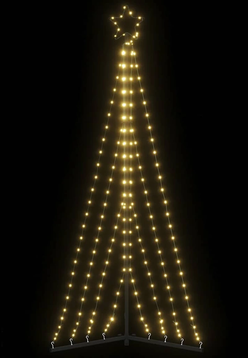 Χριστουγεννιάτικο δέντρο 339 LED Θερμό Λευκό 182 cm Θερμό λευκό 3307645