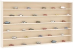 Επιτοίχια βιτρίνα με 6 ράφια 100x8,5x55 cm Καφέ 4017384