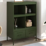 Ντουλάπι Λαδί 68x39x101,5 εκ. από Χάλυβα Ψυχρής Έλασης Πράσινο 843106