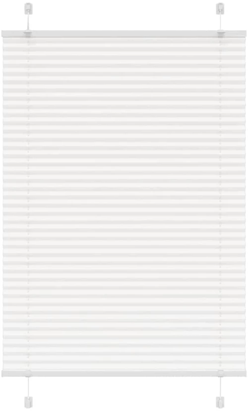 Πλισέ περσίδα Λευκό 95x100 cm Πλάτος υφάσματος 94,4 cm Λευκό 4015482