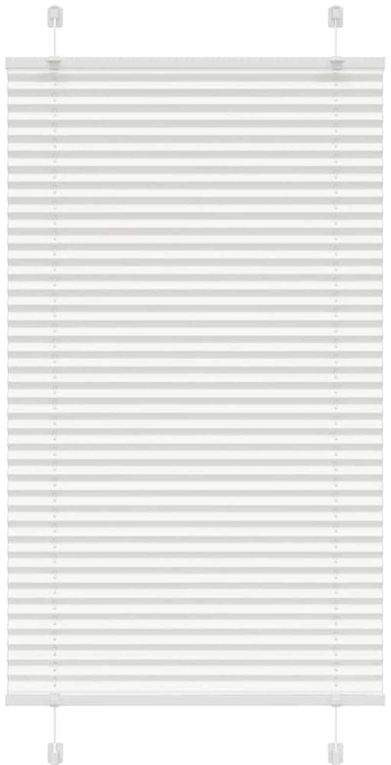 Πλισέ περσίδα Λευκό 70x100 cm Πλάτος υφάσματος 69,4 cm Λευκό 4015477