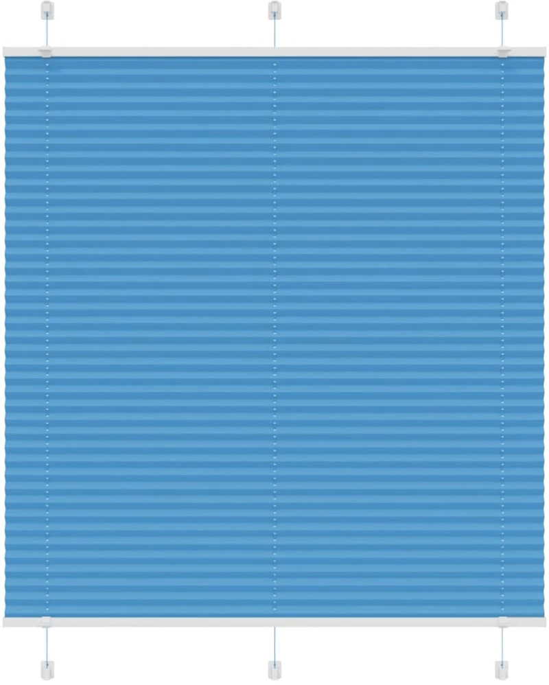 Πλισέ περσίδα Μπλε 120x150 cm Πλάτος υφάσματος 119,4 cm Μπλε 4015198