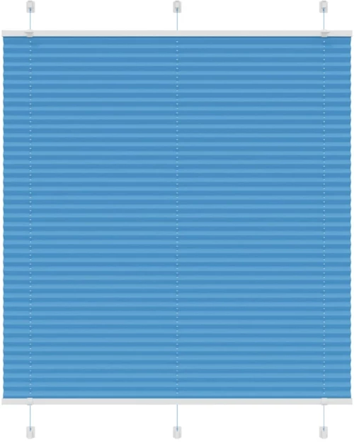 Πλισέ περσίδα Μπλε 120x150 cm Πλάτος υφάσματος 119,4 cm Μπλε 4015198