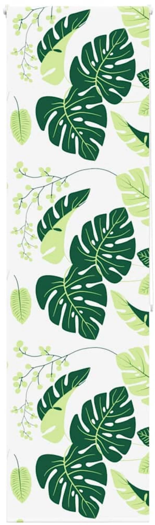 Κουρτίνα Μπάνιου Ρολό 80x240 εκ. Πλάτος υφάσματος 76 εκ. green leaves 4014845