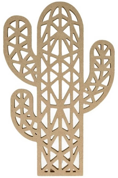 Mdf Origami Κάκτους 25εκ.