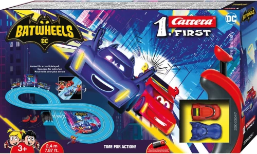 CARRERA SLOT FIRST BATWHEELS TIME FOR ACTION ΑΥΤΟΚΙΝΗΤΟΔΡΟΜΟΣ- 20063047