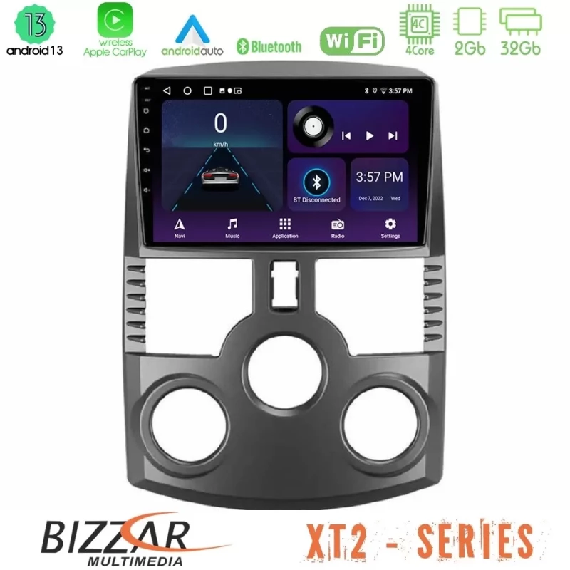 Bizzar XT2 Series 4Core Android13 2+32GB Daihatsu Terios Navigation Multimedia Tablet 9" U-XT2-DH1016