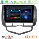 Bizzar M8 Series Honda Jazz 2002-2008 (Auto A/C) 8core Android13 4+32GB Navigation Multimedia Tablet 9" U-M8-HD0893