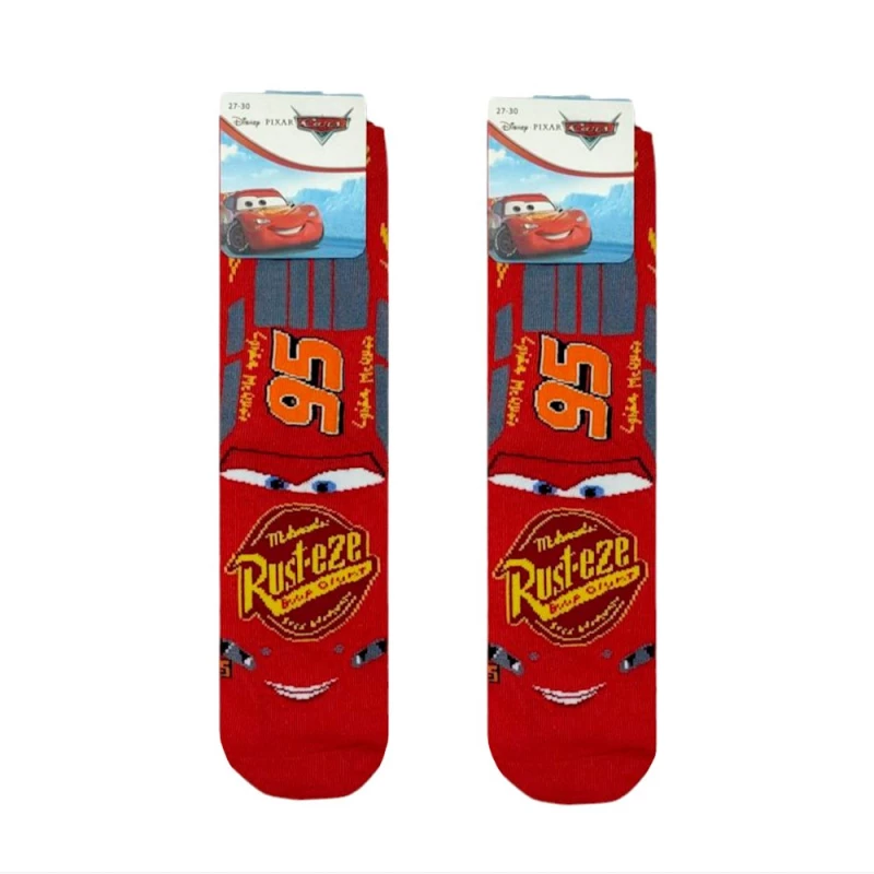 ΠΑΙΔΙΚΕΣ ΚΑΛΤΣΕΣ DISNEY MCQUEEN CR20488 ΚΟΚΚΙΝΟ (19-38)