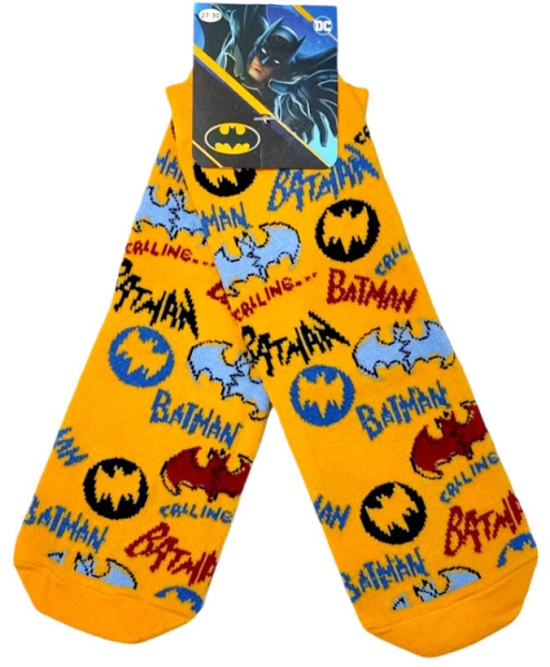 ΠΑΙΔΙΚΕΣ ΚΑΛΤΣΕΣ DISNEY BATMAN BM20485 ΚΙΤΡΙΝΟ (19-34)