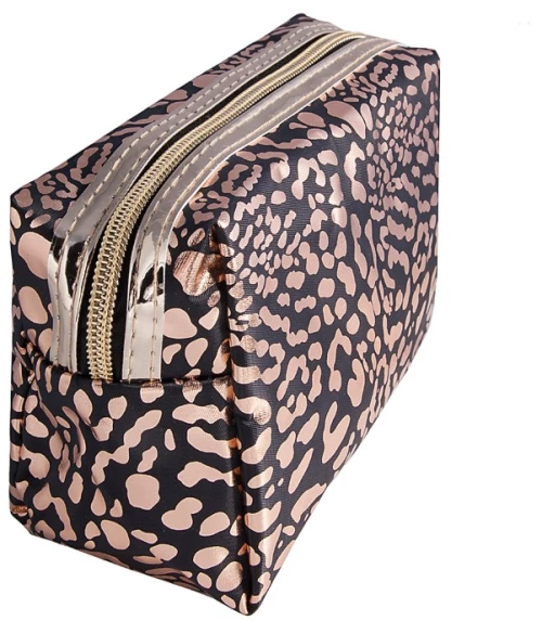 Nεσεσερ Animal Print 6729_ΜΑΥΡΟ