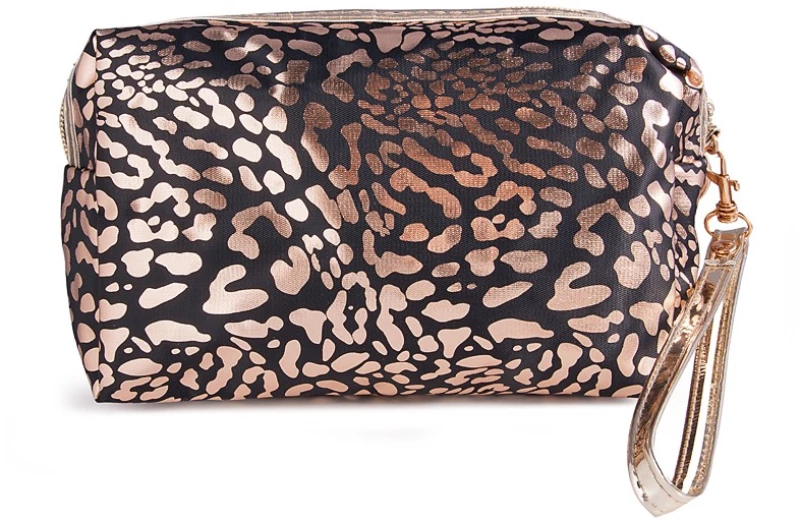 Nεσεσερ Animal Print 6729_ΜΑΥΡΟ
