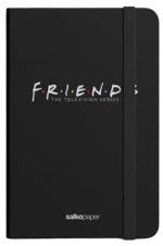 Σημειωματάριο FRIENDS A5 μαύρο