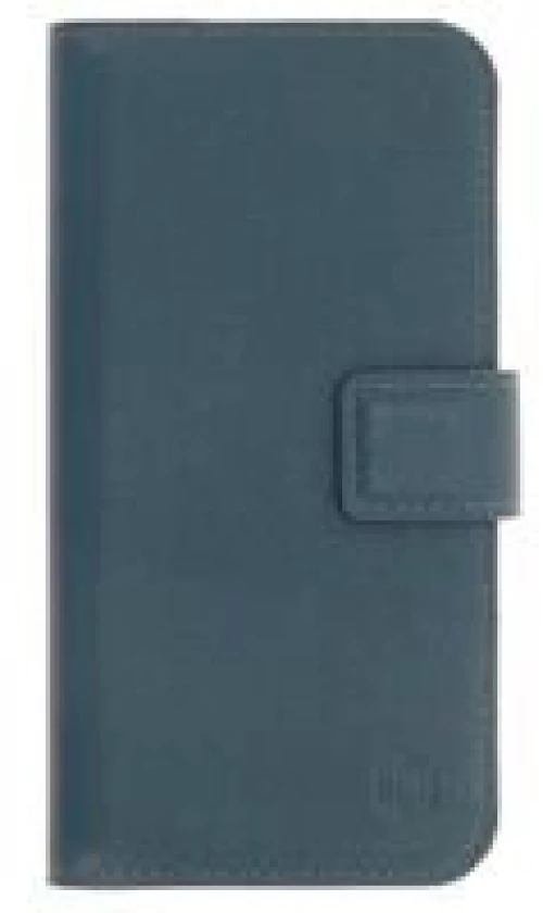 Promiz (PZ-10688) Wallet Case - Dark Blue, for iPhone 16 Pro
