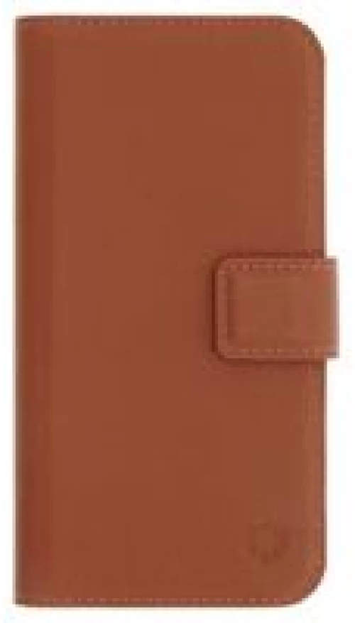 Promiz (PZ-10693) Wallet Case - Brown, for iPhone 16 Plus
