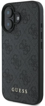 Guess 4G Classic iPhone 16 Plus Case - Black