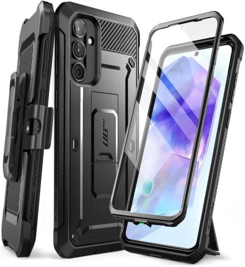 Unicorn Beetle Pro Supcase case for Samsung Galaxy A55 5G - black