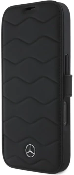 Mercedes MEHCP16X23RWRSK iPhone 16 Pro Max 6.9" black/black hardcase MB Waves Leather