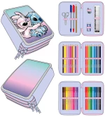 Disney Stitch triple pencil case