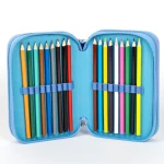 Disney Stitch triple pencil case