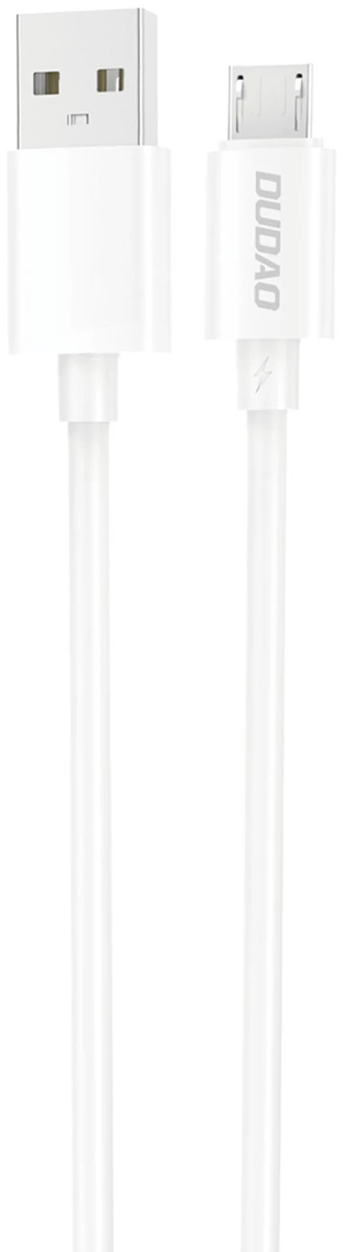 Dudao L4SM USB-A / micro USB cable 2A 1m - white