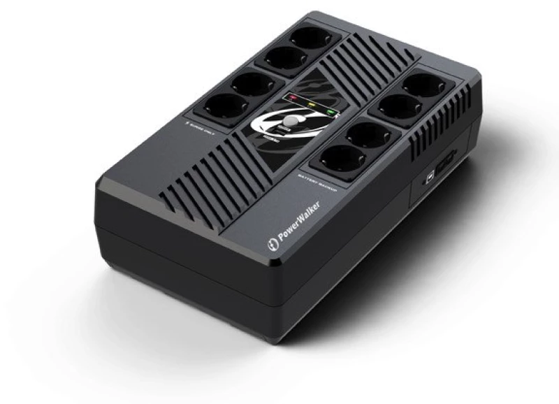 PowerWalker VI 800 MS FR Line-Interactive 800 VA 480 W 8 AC outlet(s)