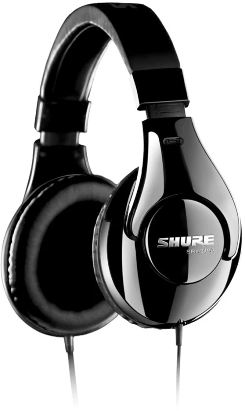 Shure SRH240A-EFS Headphones Wired Black