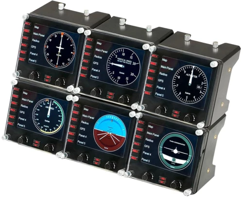 Logitech - G Saitek Pro Flight Instrument Panel / PC