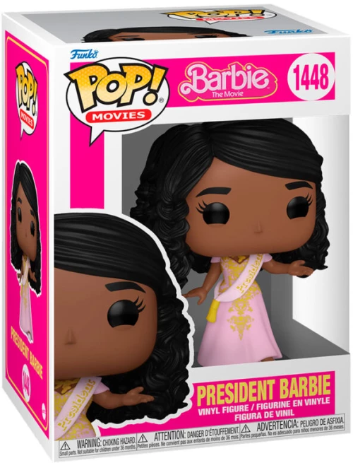 POP figure Barbie President Barbie