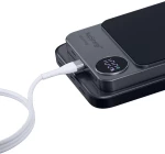 Powerbank 3mk MagSynergy 10000 mAh induction with MagSafe - black