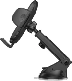 Tech-Protect CM15W-V1 Car Phone Holder with 15W Inductive Charger for Cockpit/Air Vent - Black