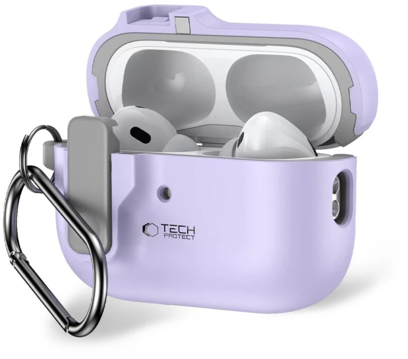 TECH-PROTECT SLIM HOOK Apple AIRPODS PRO 1 / 2 LAVENDER