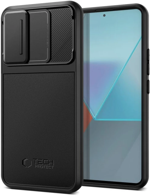 Tech-Protect Velar Cam+ Case for Xiaomi Redmi Note 13 Pro 5G / Poco X6 5G - Black