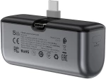 Powerbank Acefast M9 5000mAh USB-C (male) / USB-C (female) PD 20W - black