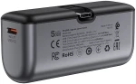 Powerbank Acefast M9 5000mAh USB-C (male) / USB-C (female) PD 20W - black