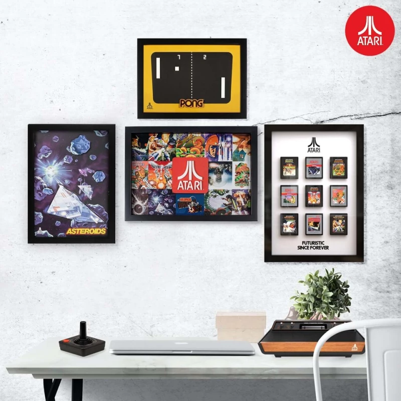 Official Atari 3D Wall Art - Cartridge Collection / Fan Shop and Merchandise