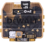 Screwdriver bits 2x25/25pcs. DT70555T DEWALT