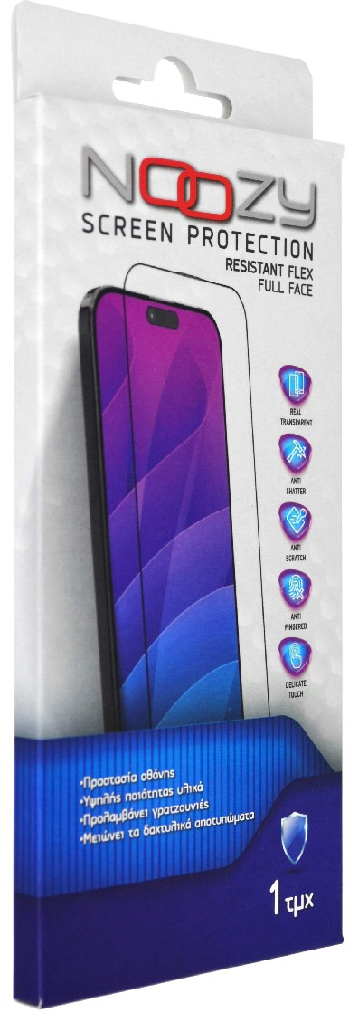 Tempered Glass Noozy Full Face Resistant Flex 9H για Xiaomi Redmi 13C