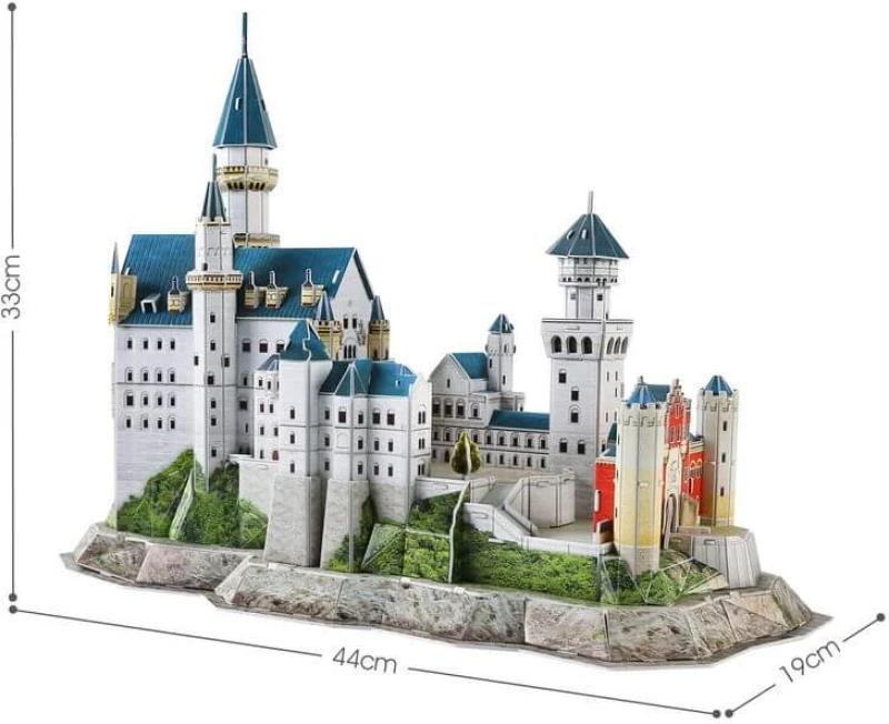 3D Παζλ Κάστρο Neuschwanstein National Geographic 121 κομ. (DS0990h)