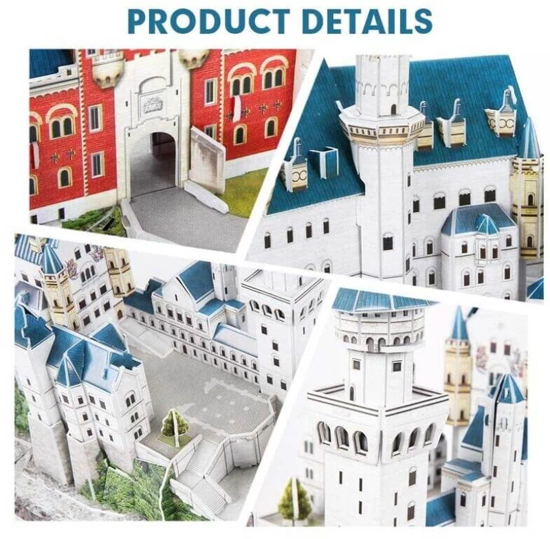3D Παζλ Κάστρο Neuschwanstein National Geographic 121 κομ. (DS0990h)