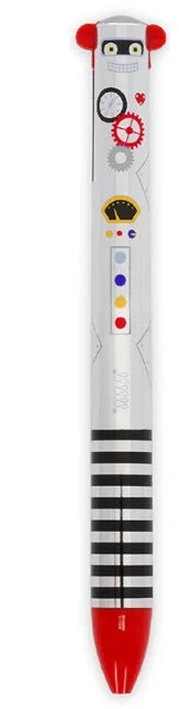 LEGAMI ΣΤΥΛΟ ΜΕ 2 ΜΥΤΕΣ BALLPOINT CLICK & CLACK ROBOT (#CLICKKIT29)