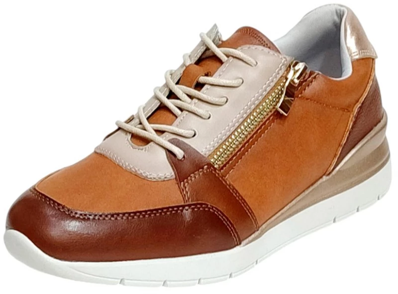 SNEAKER ΓΥΝΑΙΚΕΙΟ FREEDOM H9057 ΚΑΜΕΛ
