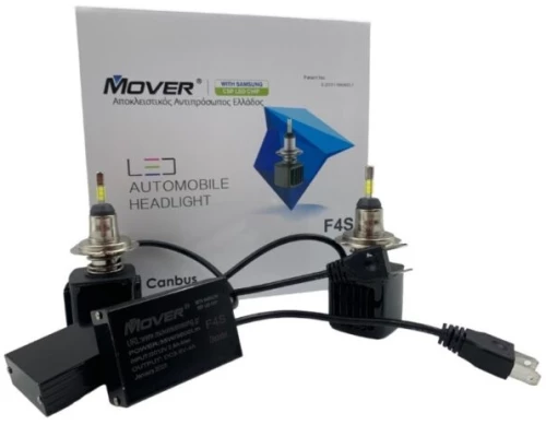 Mover Samsung F4s Led H7 35w Gen4 Με 360 Μοίρες Φωτισμό  F4SH7