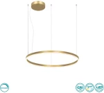 Φωτιστικό Κρεμαστό Zambelis Lights Cristine 22239 Χρυσό Ματ