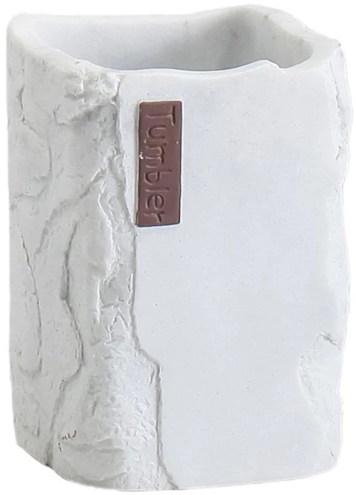 Θήκη για οδοντόβουρτσες marble 7,3x7x10,5εκ.