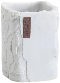 Θήκη για οδοντόβουρτσες marble 7,3x7x10,5εκ.