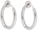 Σκουλαρίκια UNISEX SENZA Steel κρίκος χωρίς τρύπα