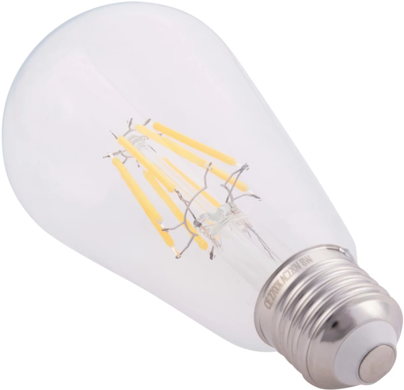 ΛΑΜΠΤΗΡΑΣ HM4188.01 LED FILAMENT 8W E27 DIMMABLE 2700K ΔΙΑΦΑΝΟΣ (1 τεμάχια)
